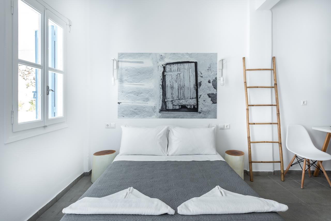 White And Grey Chora Apartment Mykonos Town Exterior photo